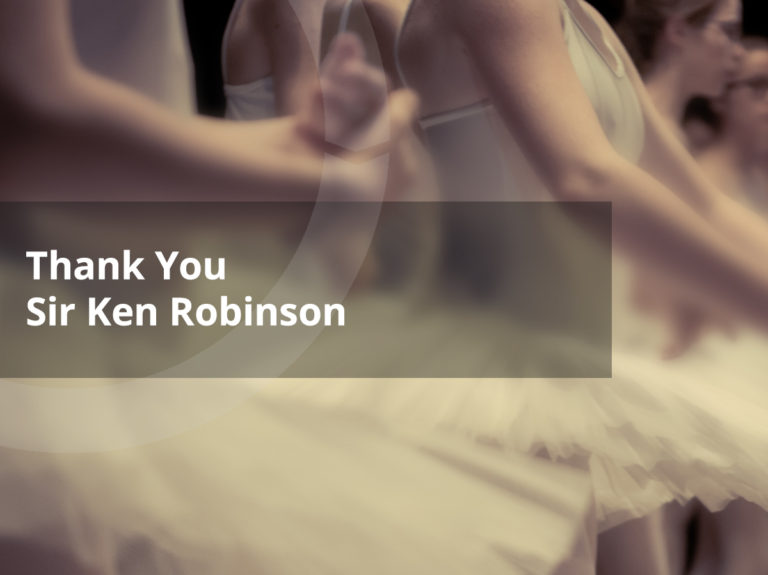 Thank You Sir Ken Robinson
